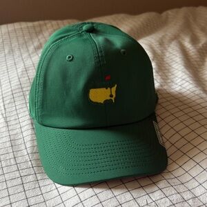 Masters Green Kids Hat with Yellow Logo